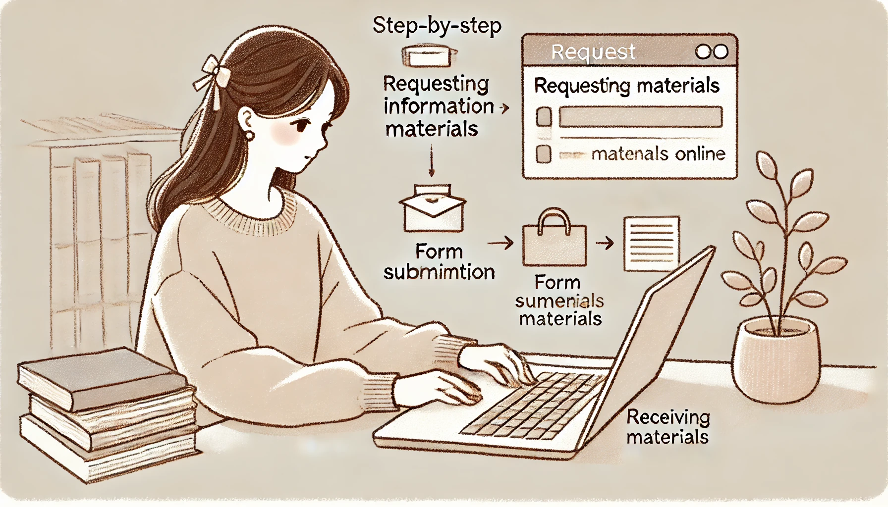 資料請求の手順