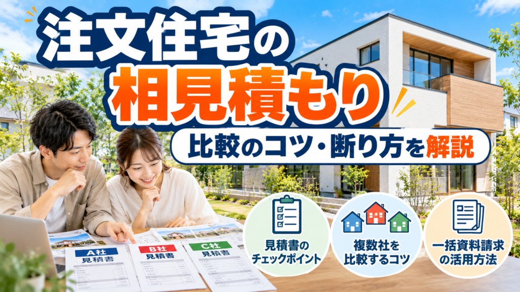 注文住宅 相見積もり