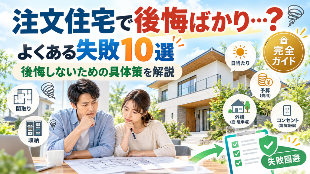 注文住宅 後悔